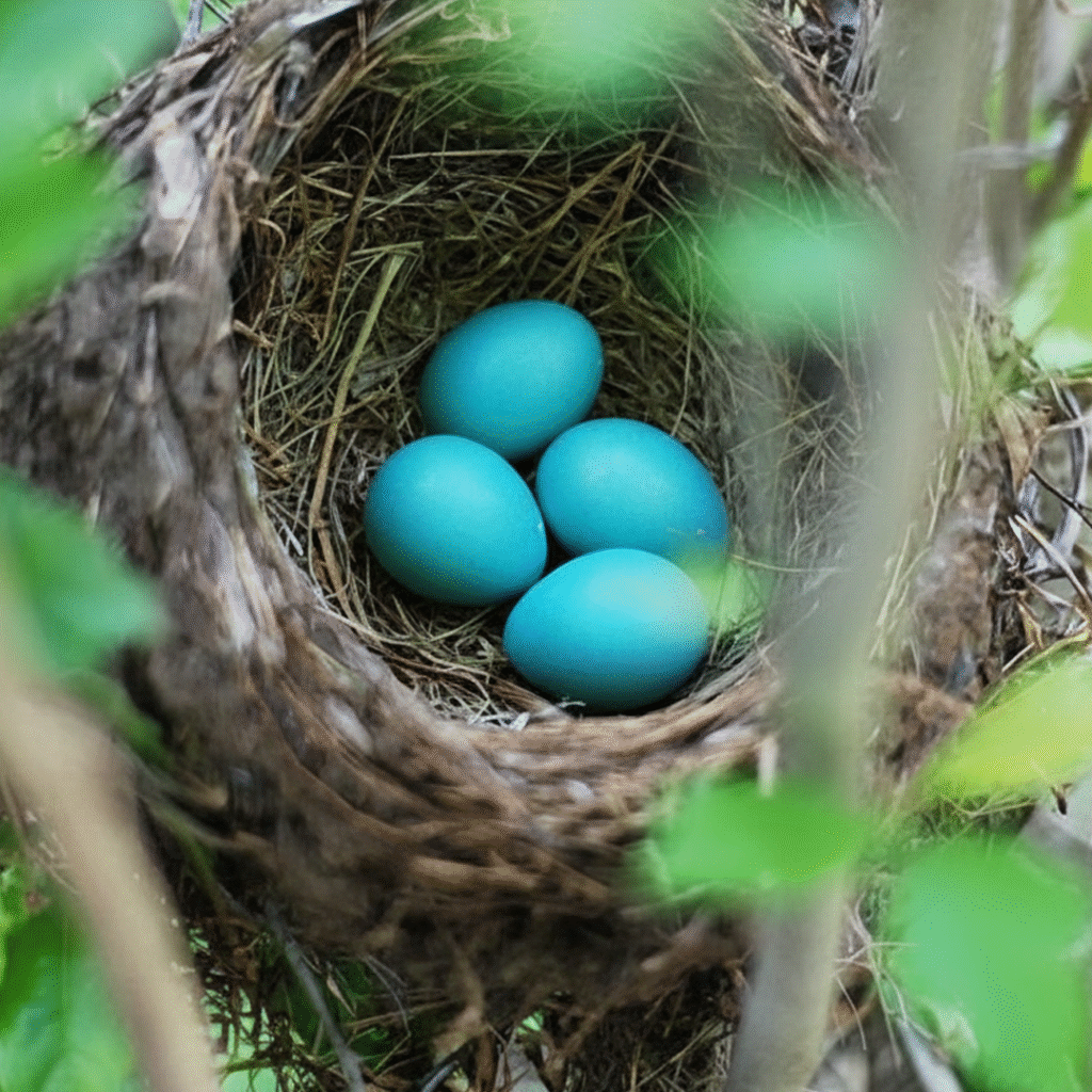 Quetzal nest with bright blue eggs hidden in the cloud forest, a rare sight during Costa Rica birding trips and bird watching tours