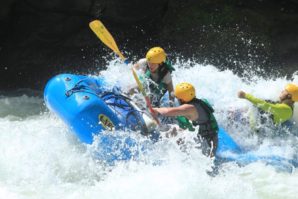 White water rafting in Costa Rica